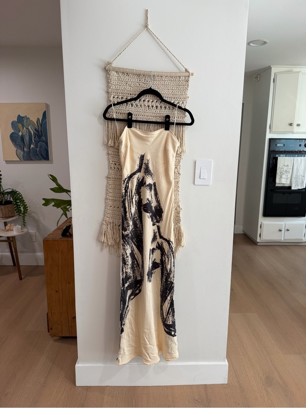 Conditions Apply Chloe Strapless Maxi Slip Dress Horse Pony - Picture 5 of 12